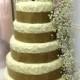 Wedding Cake Topper - Rustic Personalized Grapevine Letter - Print Style