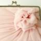 RESERVED For Mine' - Dusty Pink Rose Clutch - Size Large - Made To Order - 1 More In This Color