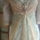 Original-Handmade Vintage inspirierte Cinderella "Ever After Breathe" Hochzeits-Kleid im viktorianischen Empire-Stil