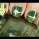 Green Arrow Inspired Nail Art