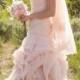 Wild Mountain Wedding With A Blush Gown From Heather Erson Photography