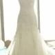 Charming Lace Applique Mermaid Wedding Dress/Bridal Gown/Bride Dress/Wedding Gown