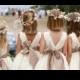 Flower Girls dresses with flower crown