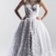 Retro-Tupfen-Hochzeitskleid - Couture Brautkleid - Hochzeitskleid Farbige Rosa, Blau, Weiß, Schwarz, Rot, Lila, Nude, Koralle