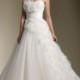 New Flowers White/ivory Organza Wedding Dress Custom Size 2-4-6-8-10-12-14-16-18