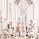 Eye catching Weddings-Cake Table