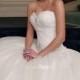 Jewel Bodice With Tulle Skirt Wedding Dress at Dressesplaza.com