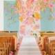 28 kreative Wege, um Farbe zu Ihrer Hochzeit hinzufügen!