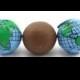 Chocolate Foil Earth Balls