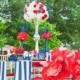 Eclectic Red, White, And Blue Wedding Ideas