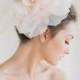 30 Gorgeous Oversized Bridal Hair Flowers Ideas 