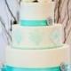 Aqua / Tiffany blaue Hochzeits-Palette