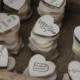 Wedding Favors Wood Heart Magnets Inside Rustic Box (Item Number 140184)