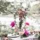 Floral remplis Woodland mariage Inspiration