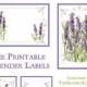 Lavender Labels Printable