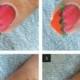Nail Art How-To: Chevron couleurs contrastées