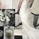 Dentelle vintage robe de mariage Bettina conçu par Sarah Janks