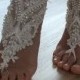 Strandschuhe, einzigartiges Design, Hochzeits Sandalen, Sandalen Lariat, die Braut, Bauchtanz, Gothic, Brautschuhe, Sommerkleidu