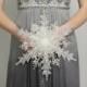 Elegant Silver & White Winter Wedding Ideas & Inspiration
