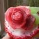 Dekorieren Cupcakes # 11: Rosen