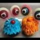 Decorating Cupcakes #10:  Cute Monsters (Butter Cream Frosting Recipe And Tutorial)