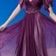 Formal purple dress