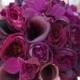 Les différentes nuances de pourpre de fleur. Belle Bouquet.