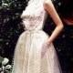 Sleeveless tea-length pastel pink wedding dress Code 4225A