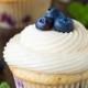 Blueberry Cupcakes mit Frischkäse Frosting