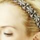 GERVAISE, Victorian Swarovski Kristall Hochzeit Stirnband, Art Deco Strass Braut Stirnband, Vintage inspirierte Haarschmuck (Hau