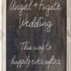 Chalkboard Sign RUSTIC WEDDING Sign Framed CHALKBOARD Vintage Wedding French Country Chalk Board Menu Decoration Ornate Old World