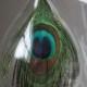 Mundgeblasenem Glas Peacock Ornament
