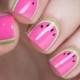 Nails Of The Day: Perfect Little Watermelons
