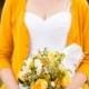 Southern Wedding Ideas: Yellow, Green   White