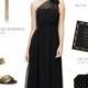 Black Evening Gown For A Wedding