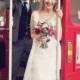 Edwardian-Style Cymbeline Lace And Polkadots For A Relaxed London Pub Wedding