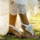 DESTINY, Bridal Jewelry Destination Wedding, Rhinestone Barefoot Sandals, Beach Wedding, Bohemian Barefoot Sandals, Free Shipping
