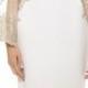 Badgley Mischka Collection Bell Sleeve Gown