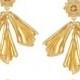 Sophia Kokosalaki Gold-plated silver drop earrings