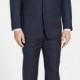 Hickey Freeman Classic Fit Navy Stripe Suit