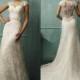 New Elegant Lace Mermaid Wedding Bridal Dress Size 6,8,10,12,14,16,18 20