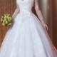 Long Sleeves Sweetheart Lace Bridal Ball Gown Wedding Dress 6-8-10-12-14-16-18