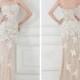 2014 New Long Nude Tulle Mermaid Formal Evening Party Dresses Prom Wedding Gowns