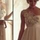 One-shoulder Flower Chiffon Formal Evening Dance Prom Gown Party Wedding Dress