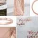 Rose Gold + Yellow Sapphire Inspired Fall Wedding Trends