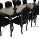 Versailles 10ft Dining Table - Black