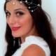 Bridal Tiara, Wedding Hair Crown, Ivory Pearl Hair Piece, Bridal Headpiece, Whimsical Bridal Headband