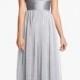 ML Monique Lhuillier Bridesmaids Sleeveless Ruched Chiffon Dress (Nordstrom Exclusive)