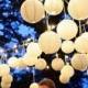 10PCS White Round Paper Lanterns 8" 10" 12" For LED BULB Wedding Party Decor