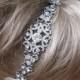 Bridal Headband Rhinestone,Crystal Wedding Headband,bridal Hair Accessories,rhinestone Bridal Headbands,wedding Headpieces,bridal Crystal